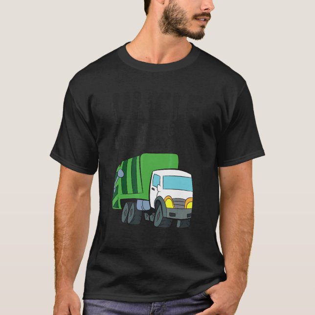 Müllwagen Geburtstagsparty T-Shirt (Vorderseite)