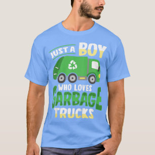 Müllwagen Jungen-Design für ein Kind 1496 T-Shirt