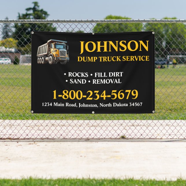 Müllwagen-Service Banner (InSitu)