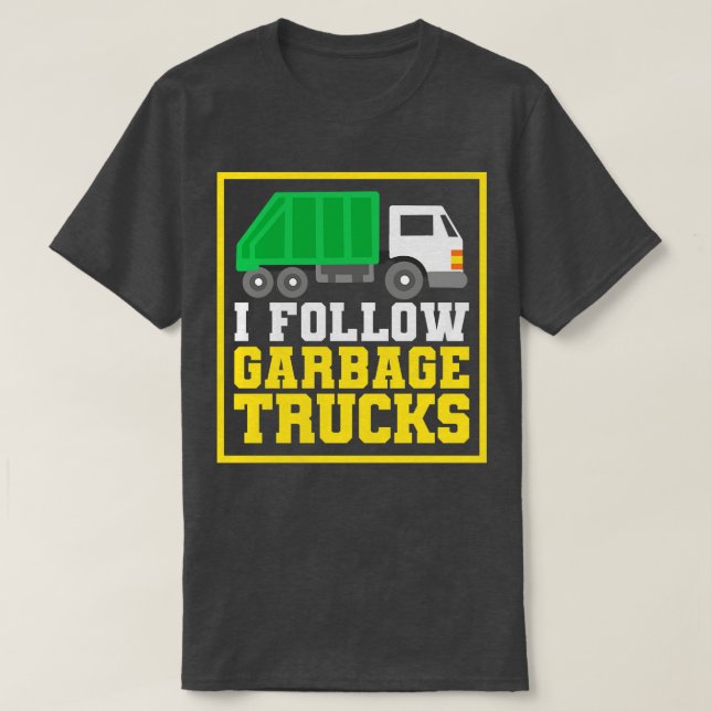Müllwagen T-Shirt (Design vorne)