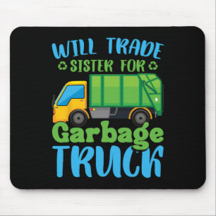 Müllwagen zum Tag der Erde Gerecycelt Kleinwagenwa Mousepad