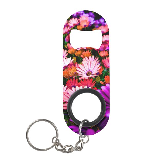 Multi-Blume Schlüsselanhängerflaschenöffner (Vorderseite)
