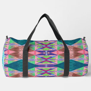 Multi-C/M-Blaze auf einem Doppelbeutel Duffle Bag