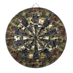 Multi-Camouflage-Dart-Board Dartscheibe
