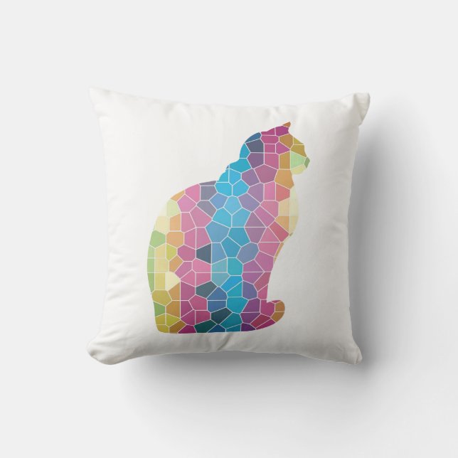 Multi-Cat reversible Kissen (Vorderseite)