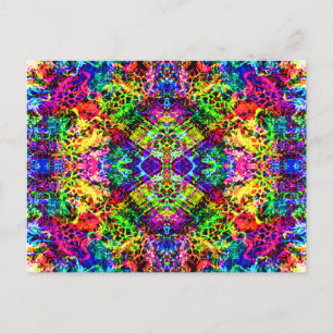 Multi Color Dream Notes-Karte Postkarte