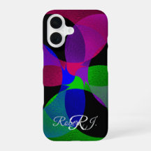 Multi Color Geometric Fusion iPhone 16 Case