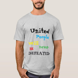 Multi color United people T-Shirt