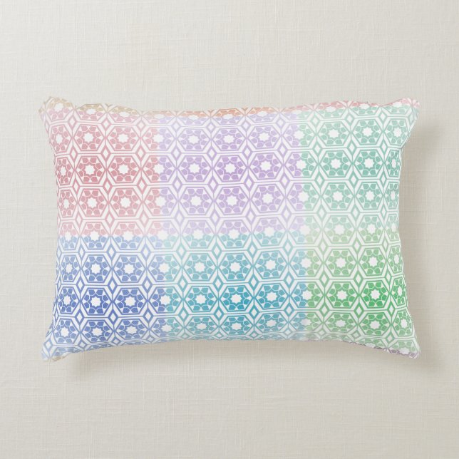 Multi-Colored Accent Pillow Dekokissen (Vorderseite)