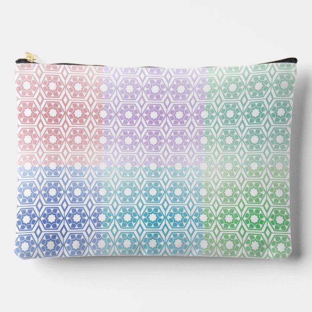 Multi-Colored Large Zubehörtasche (Vorderseite)