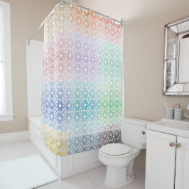 Multi - Colored Shower Curtain Duschvorhang