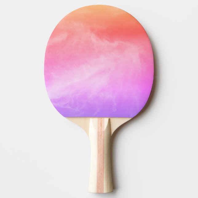 Multi Colored Sunset Tischtennis Schläger (Vorderseite)