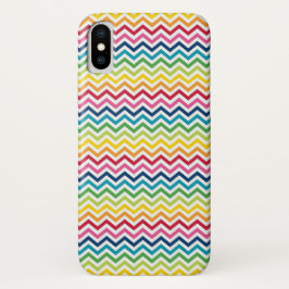Multi Couloued Zigzag 3 - Apple iPhone Case