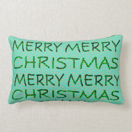 Multi-Design Merry Christmas Lumbar Kissen