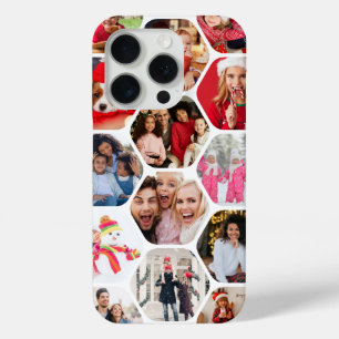 Multi Foto Collage Einfaches modernes Hexagon-Must Case-Mate iPhone Hülle