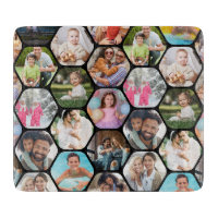Multi Foto Collage Einfaches modernes Hexagon-Must