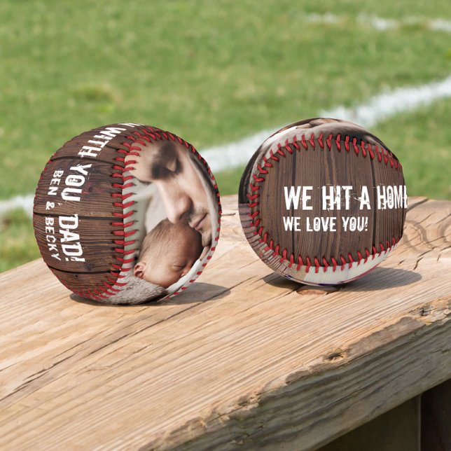 Multi-Foto Zuhause Run Vater Vatertag Baseball (Von Creator hochgeladen)