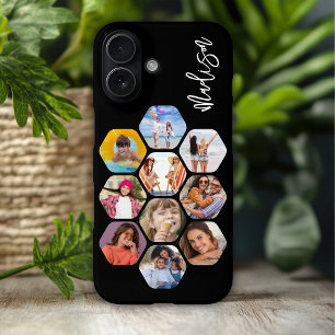 Multi-Fotomaterial Einfach Personalisiert iPhone 16 Hülle