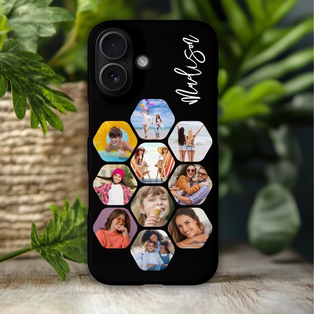 Multi-Fotomaterial Einfach Personalisiert Case-Mate iPhone Hülle (Von Creator hochgeladen)