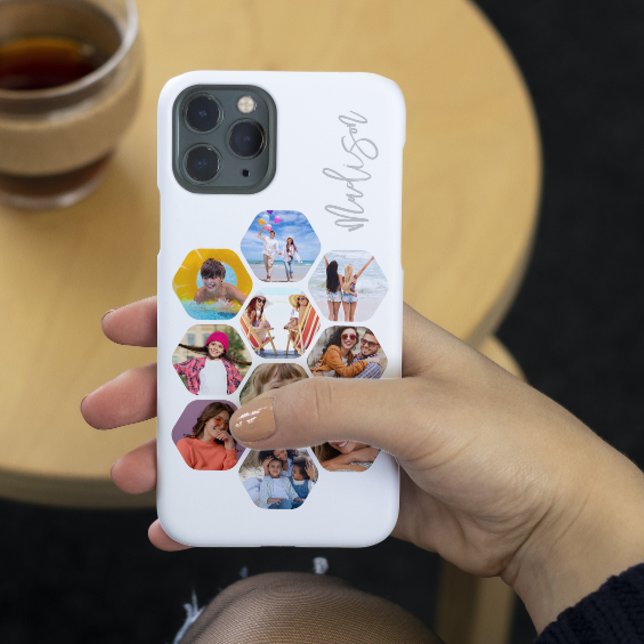 Multi-Fotomaterial Einfach Personalisiert Case-Mate iPhone Hülle (Von Creator hochgeladen)