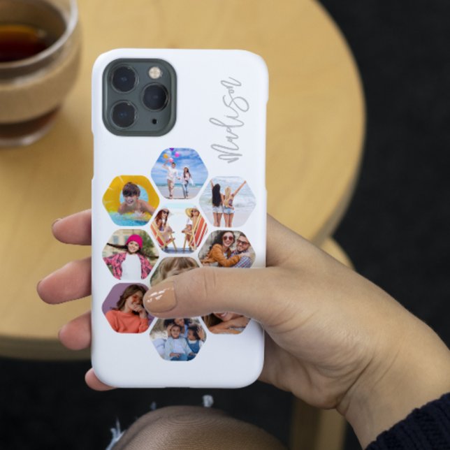 Multi-Fotomaterial Einfach Personalisiert Case-Mate iPhone Hülle (Von Creator hochgeladen)