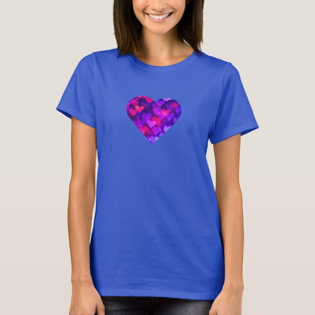 Multi-Gaming Vivid Herz T-Shirt (Vorderseite)