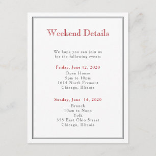 Multi-Grenzeeinschließungs-Karten-Bar Mitzvah Begleitkarte