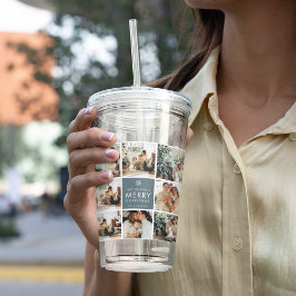 Multi-Holiday-Fotos | Frohe Weihnachten | Geschenk Acryltrinkbecher