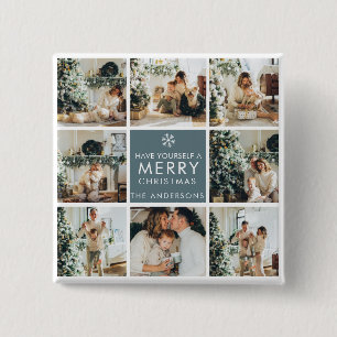 Multi-Holiday-Fotos   Frohe Weihnachten   Geschenk Button