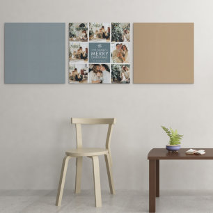 Multi-Holiday-Fotos   Frohe Weihnachten   Geschenk Leinwanddruck