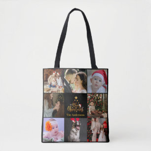Multi-Holiday-Fotos Frohe Weihnachten Tasche v