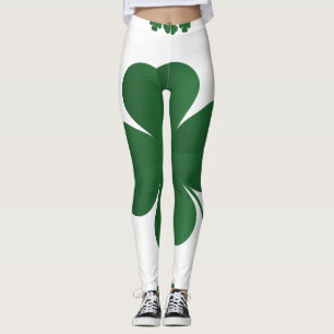 Multi-Kleeblatts Leggings