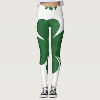 Multi-Kleeblatts Leggings