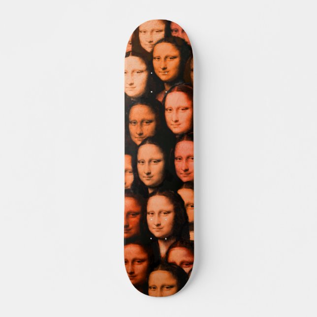 Multi-Mona in Orange Skateboard (Vorne)