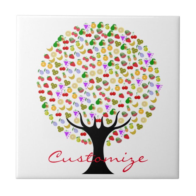 Multi-Obstbaum Thunder_Cove Fliese (Vorderseite)