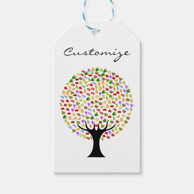 Multi-Obstbaum Thunder_Cove Geschenkanhänger (Vorderseite)