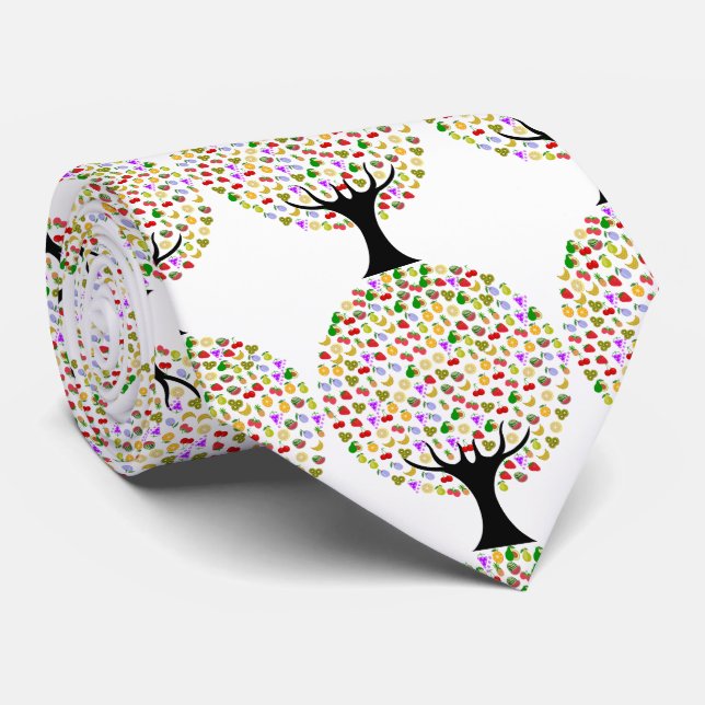 Multi-Obstbaum Thunder_Cove Krawatte (Gerollt)