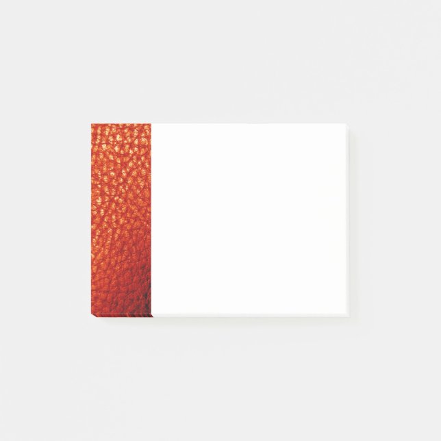 Multi Orange Imitat Leder Post-it® Notes Post-it Klebezettel (Vorderseite)