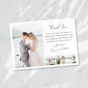 Multi Picture Liebe & Danke Hochzeit