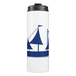 Multi-Sail Sailboat Marine Nautical Thermosbecher