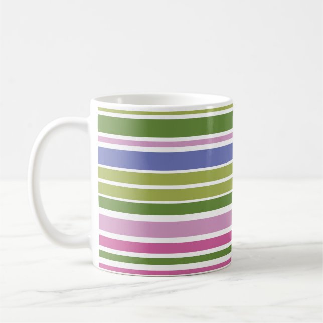 Multi-Stripe-Tasse Kaffeetasse (Links)