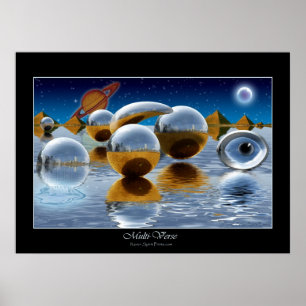 "MULTI-VERSE" Art Poster von Skye Ryan-Evans