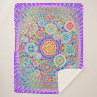 Multi Verse Sherpa Blanket Sherpadecke