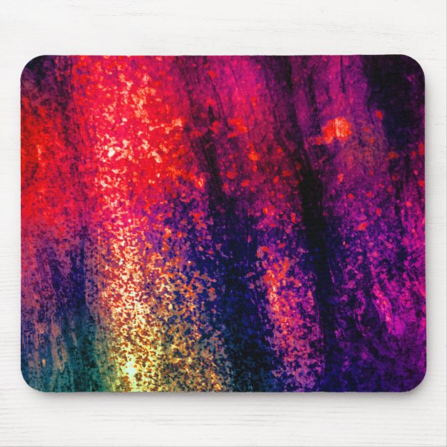 Multi vibrierender schmutziger Schmutz Mousepad (Vorne)