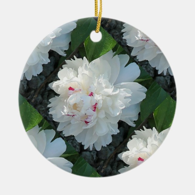 Multi-Wertvoll Peony Ornament (Vorne)
