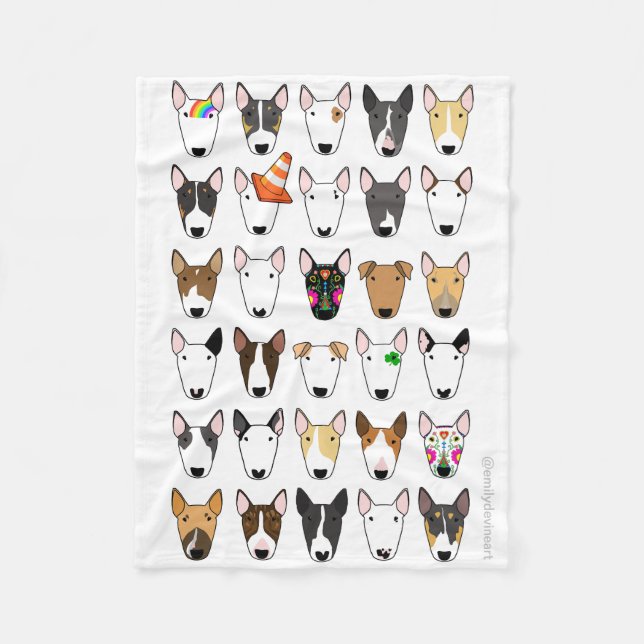 Multibull-Decken Fleecedecke (Vorderseite)