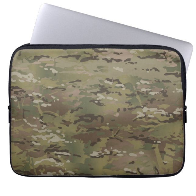 Multicam Laptop sleeve (Vorderseite)