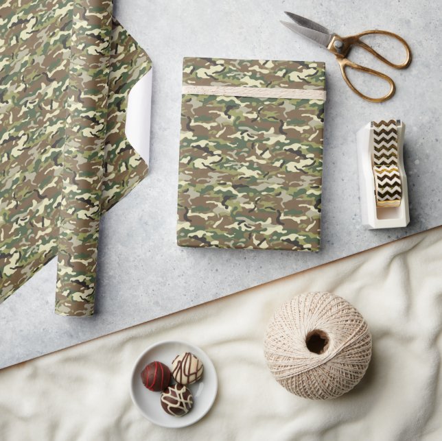 Multicam Tactical Camouflage Pattern Geschenkpapier (Kunsthandwerk)