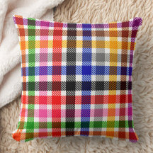 Multicfarbener Flannel Twill Kariert Tartan auf we