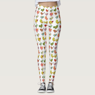 Multicologe Süßvögel Thunder_Cove Leggings
